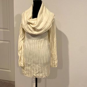 Cowl neck Sweater dress